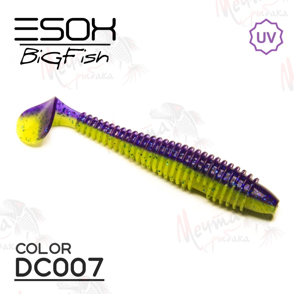 Виброхвост ESOX Swinky Fat 6.8' #DC007