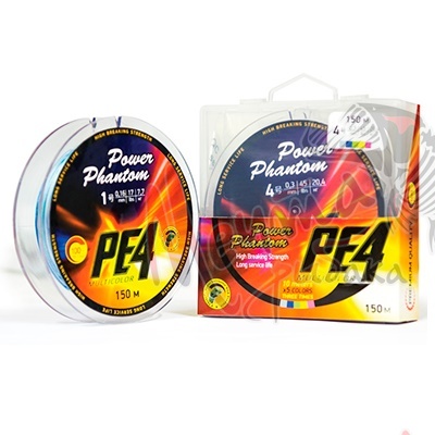 Шнур плетеный Power Phantom PE4 -- d-0.18